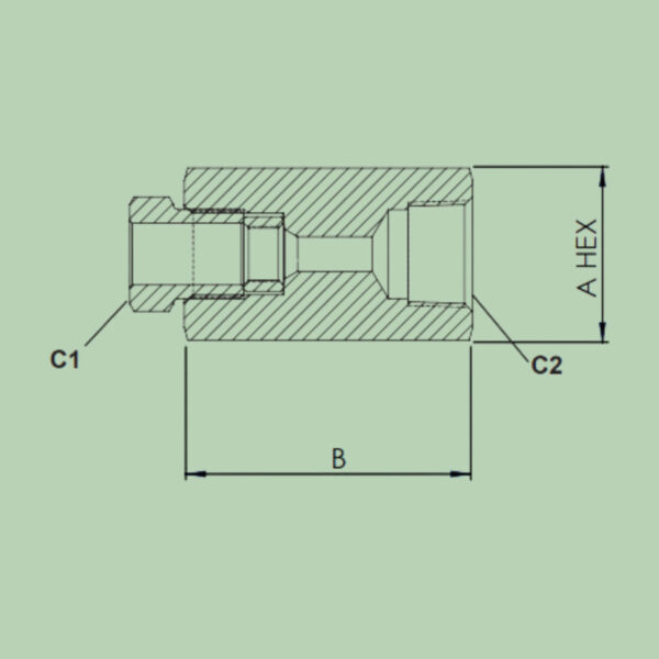 High Pressure NPT Adapter Couplings 10,000 – 15,000 PSI